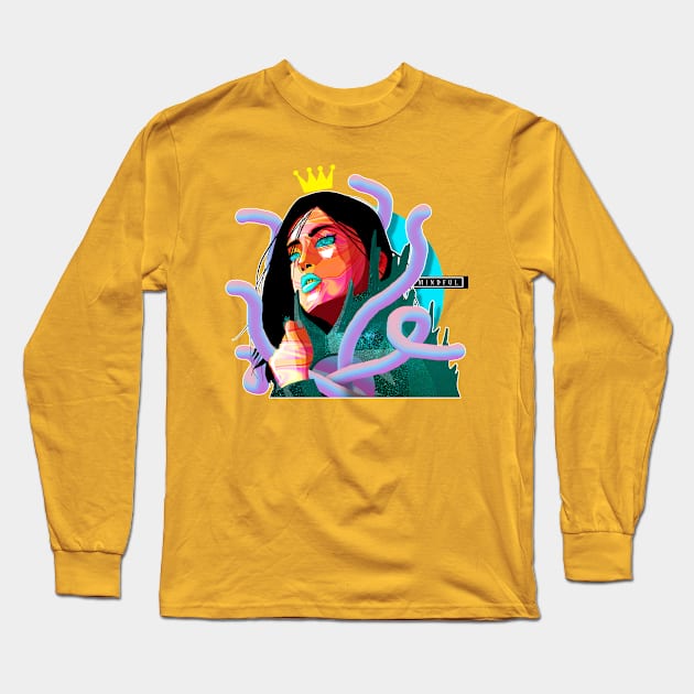 jelly anne liqiufy art Long Sleeve T-Shirt by chachazart